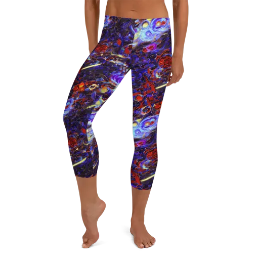 Stellar Molten on a Capri Leggings