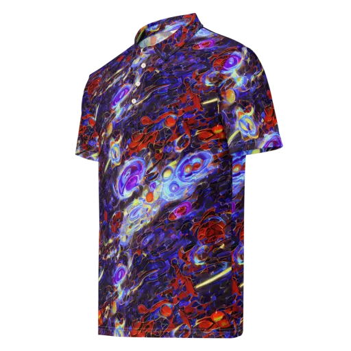 Stellar Molten on a Men's Slim Fit Polo Shirt