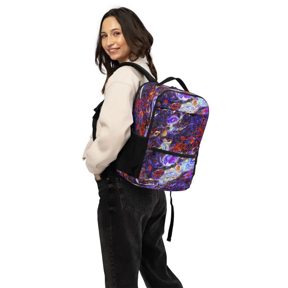 Stellar Molten on Utility Backpack — Back