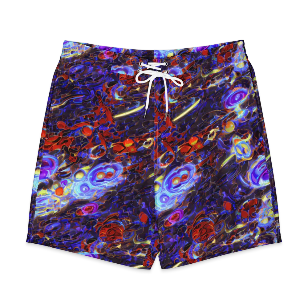 Stellar Molten on Men's Board Shorts — Front
