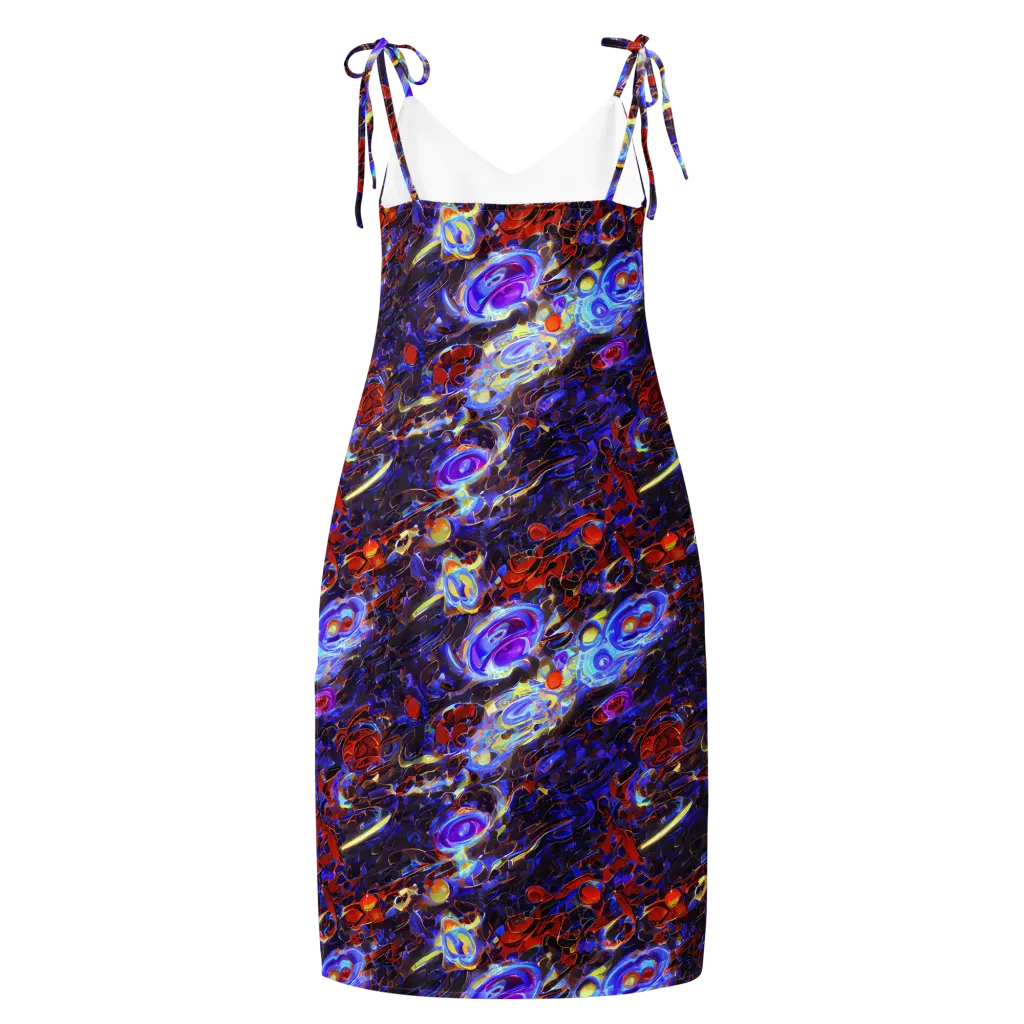 Stellar Molten on Slip Dress — Back
