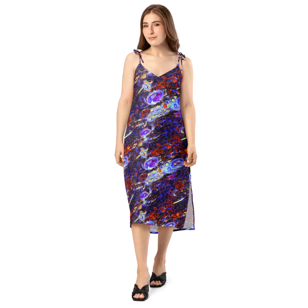 Stellar Molten on Slip Dress — Front