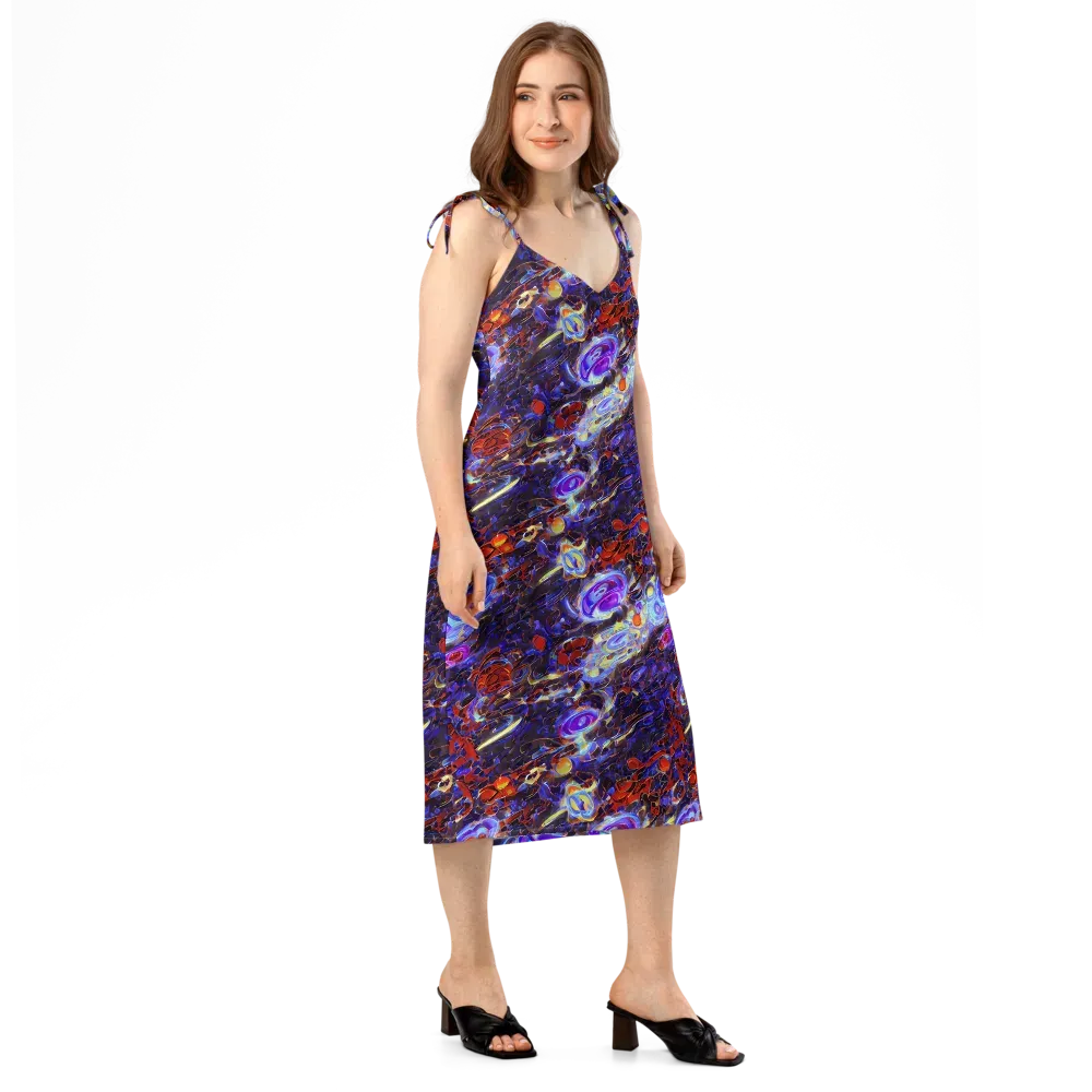 Stellar Molten on Slip Dress — Right Front