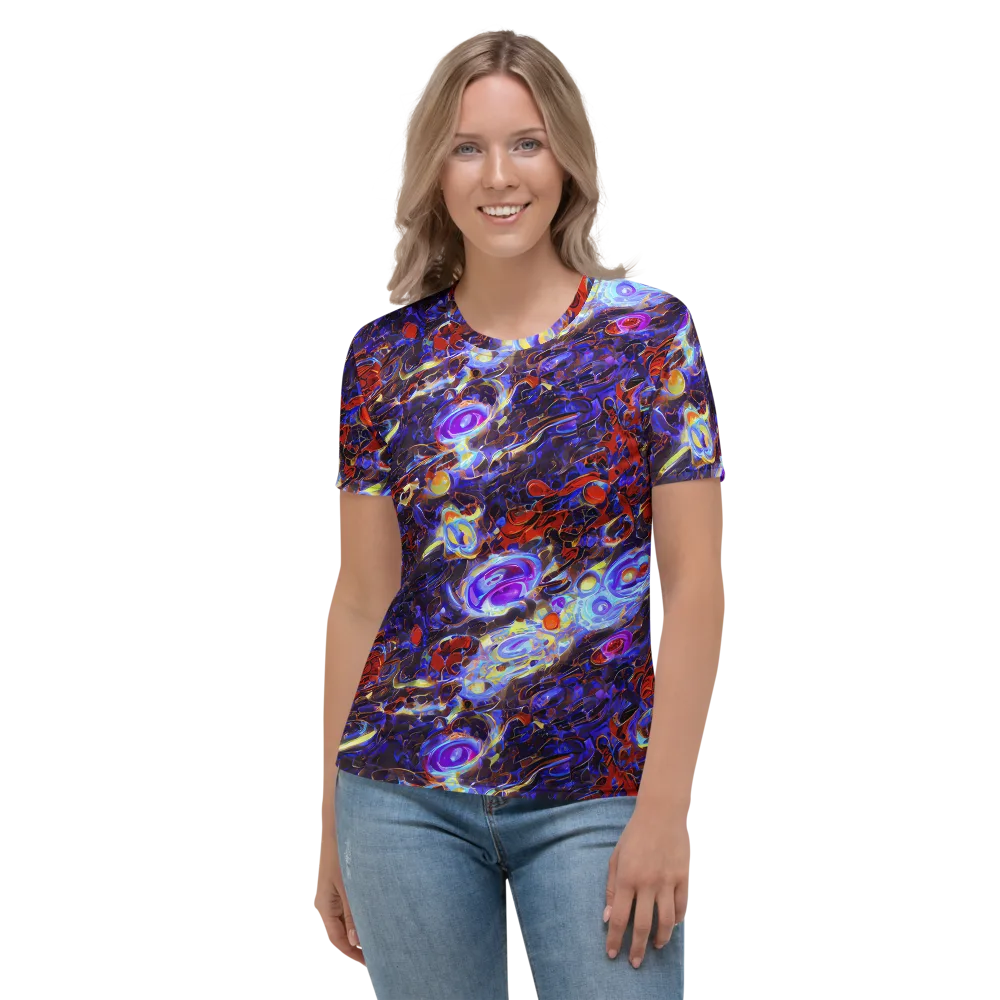 Stellar Molten on Women's Crew Neck T-Shirt — Front