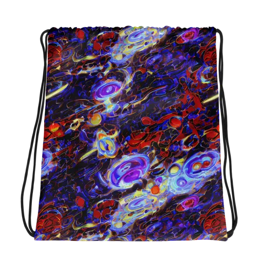Stellar Molten on a Drawstring Bag