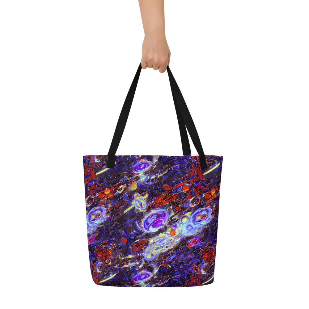 Stellar Molten on Large Tote Bag W/ Pocket — Front