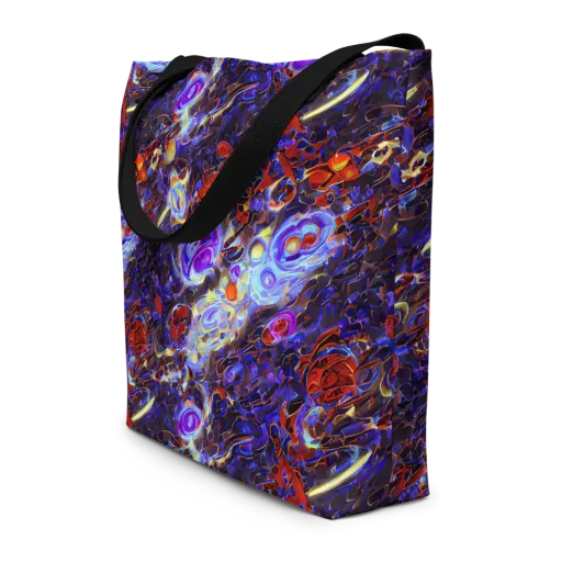 Stellar Molten on a Large Tote Bag W/ Pocket