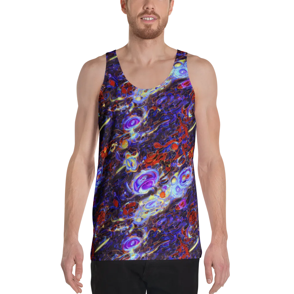 Stellar Molten on Men's Tank Top — Front