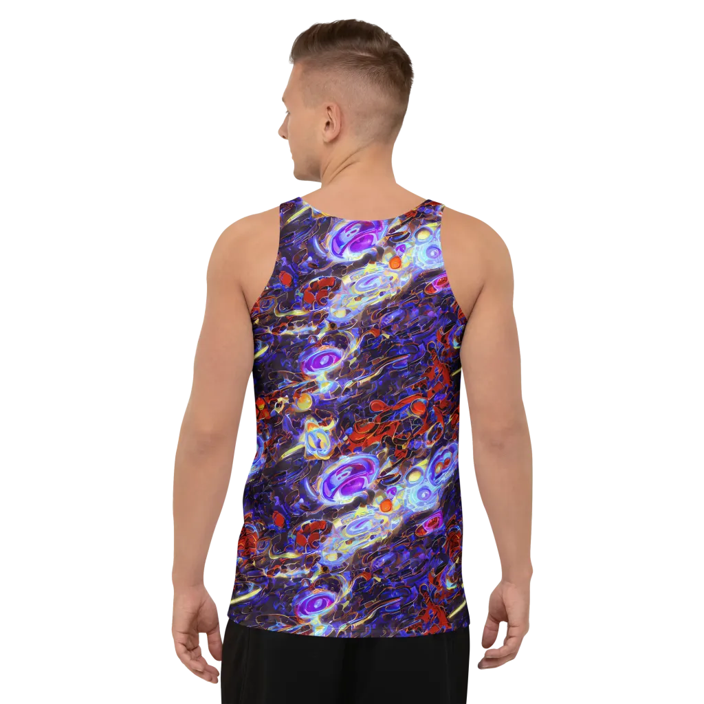 Stellar Molten on Men's Tank Top — Back