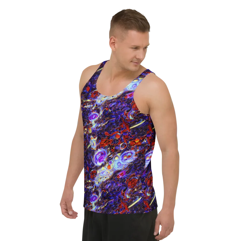 Stellar Molten on Men's Tank Top — Left Front