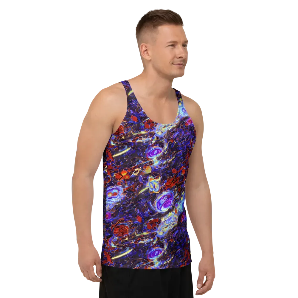 Stellar Molten on Men's Tank Top — Right Front