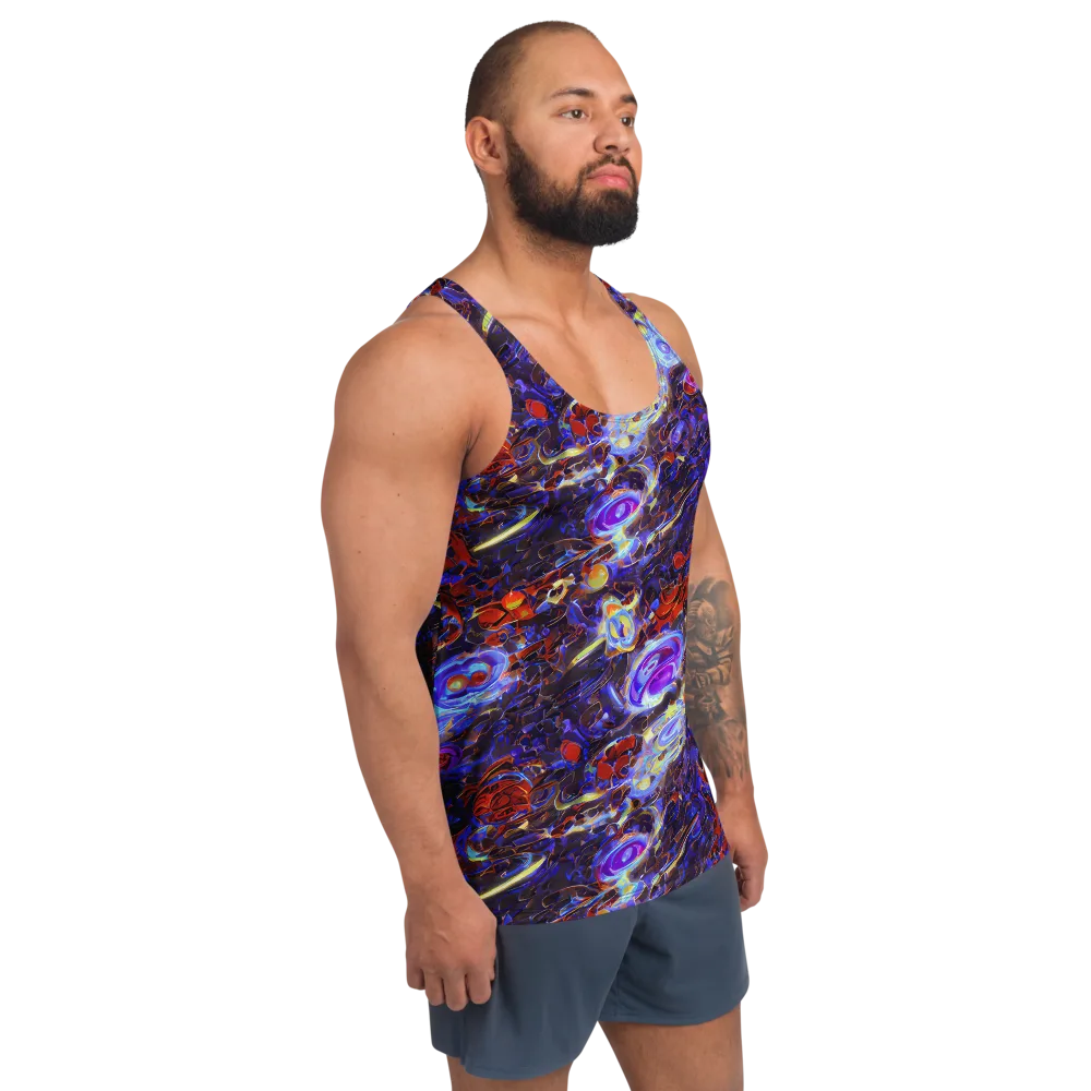 Stellar Molten on Men's Tank Top — Right Front