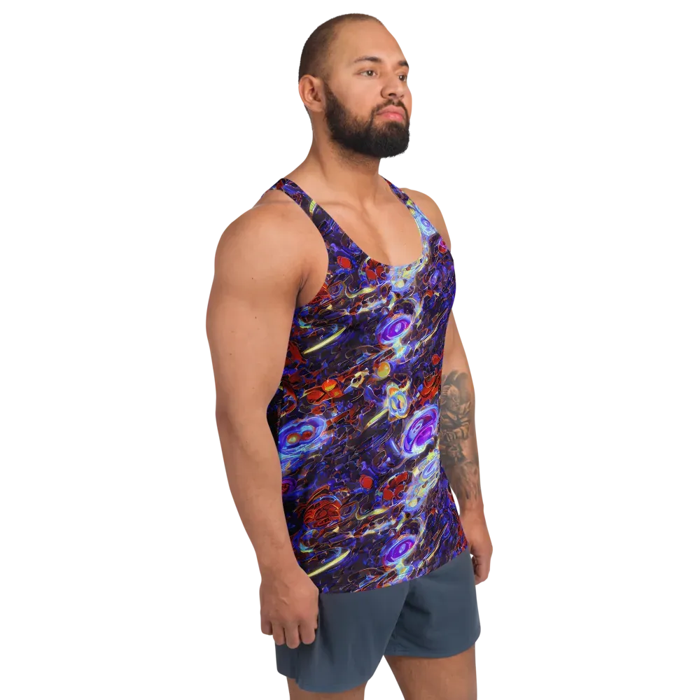 Stellar Molten on Men's Tank Top — Right Front