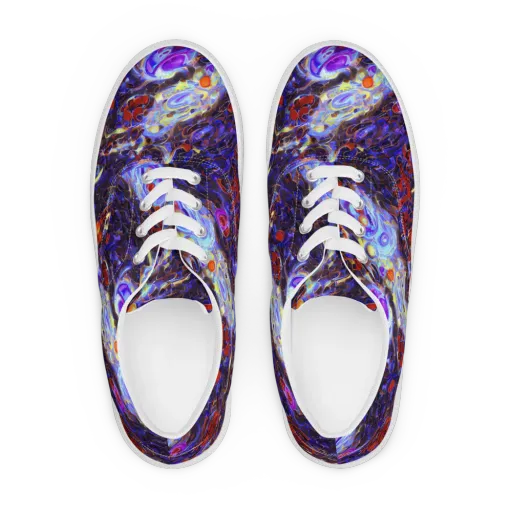 Stellar Molten on a Men's Lace-Up Canvas Shoes