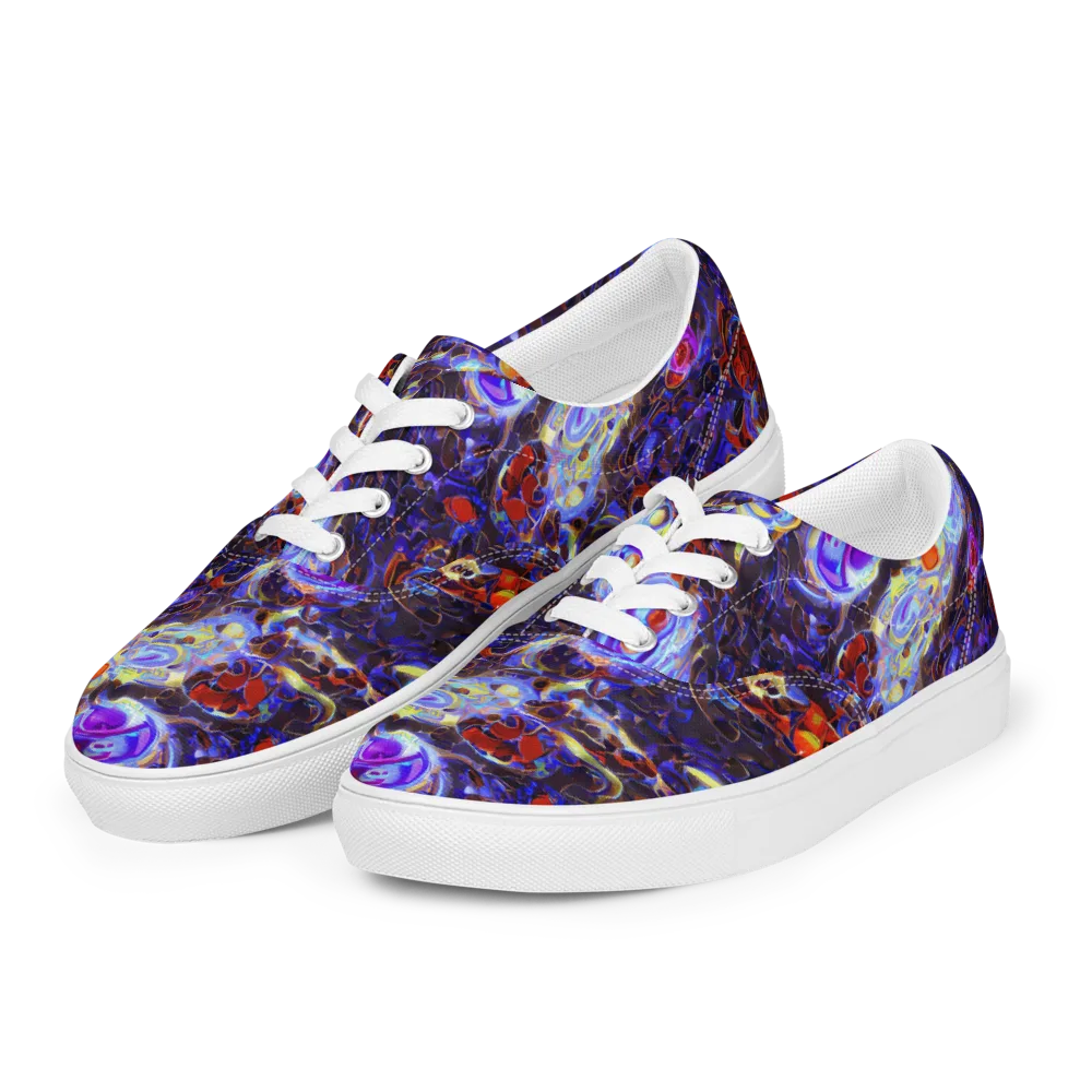 Stellar Molten on Men's Lace-Up Canvas Shoes — Left Front