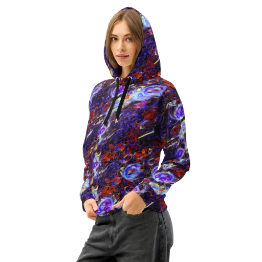 Stellar Molten on a Cotton Hoodie