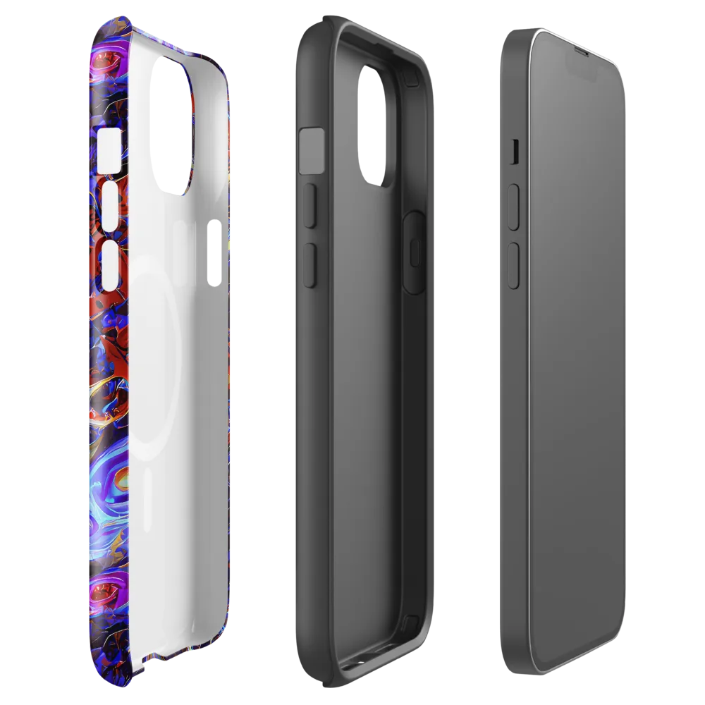 Stellar Molten on MagSafe Tough Case for iPhone® — Front