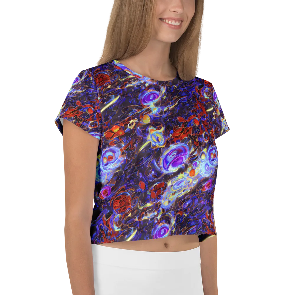 Stellar Molten on Crop Tee — Right