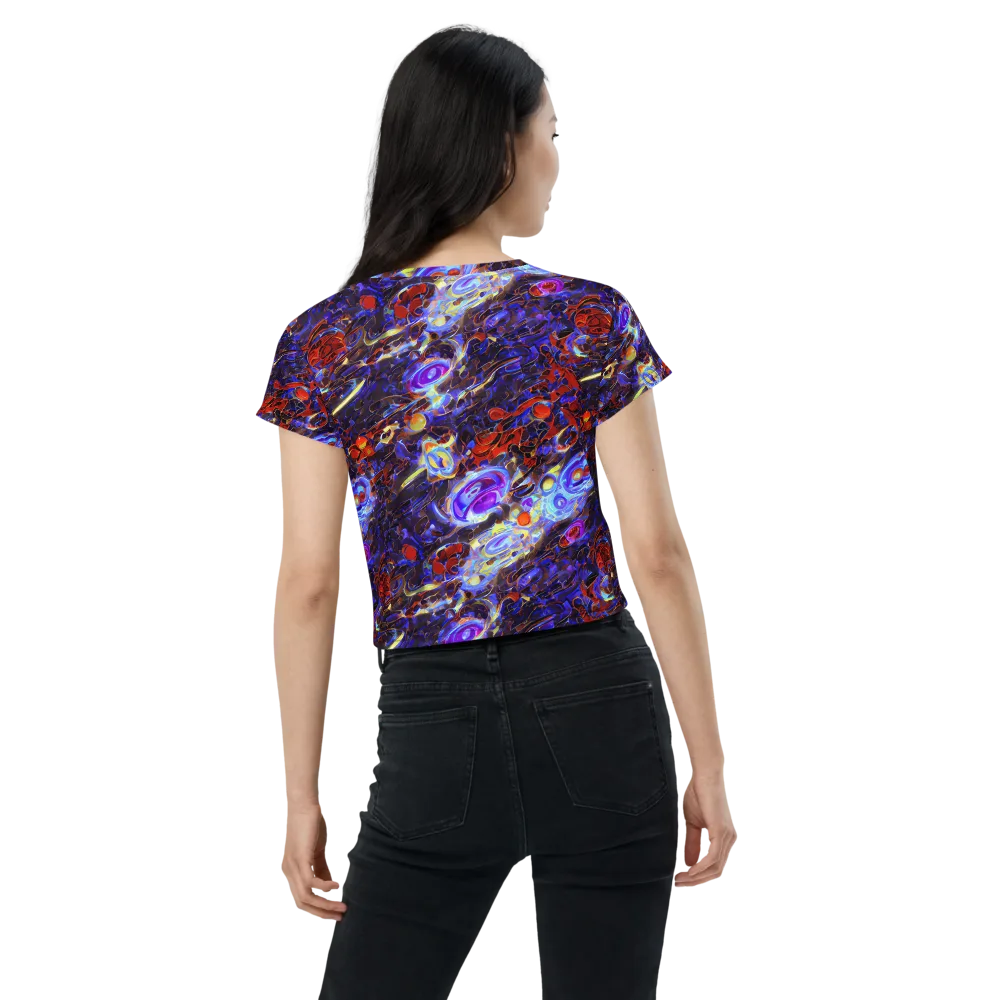 Stellar Molten on Crop Tee — Back