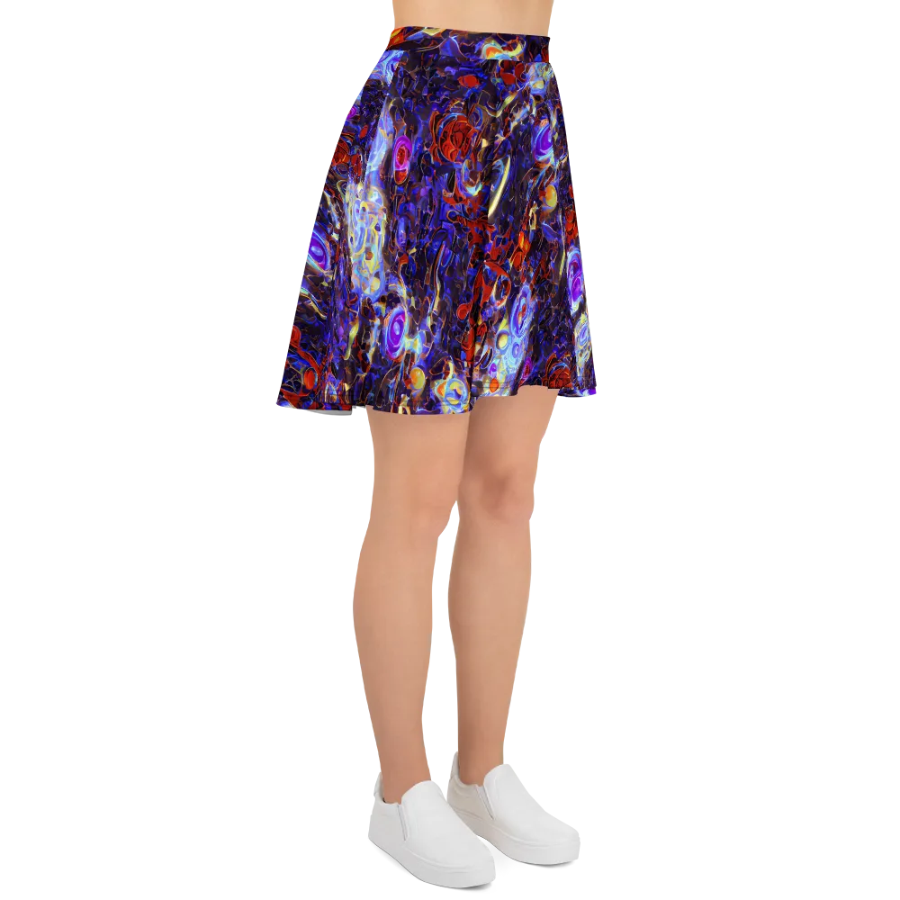 Stellar Molten on Skater Skirt — Right