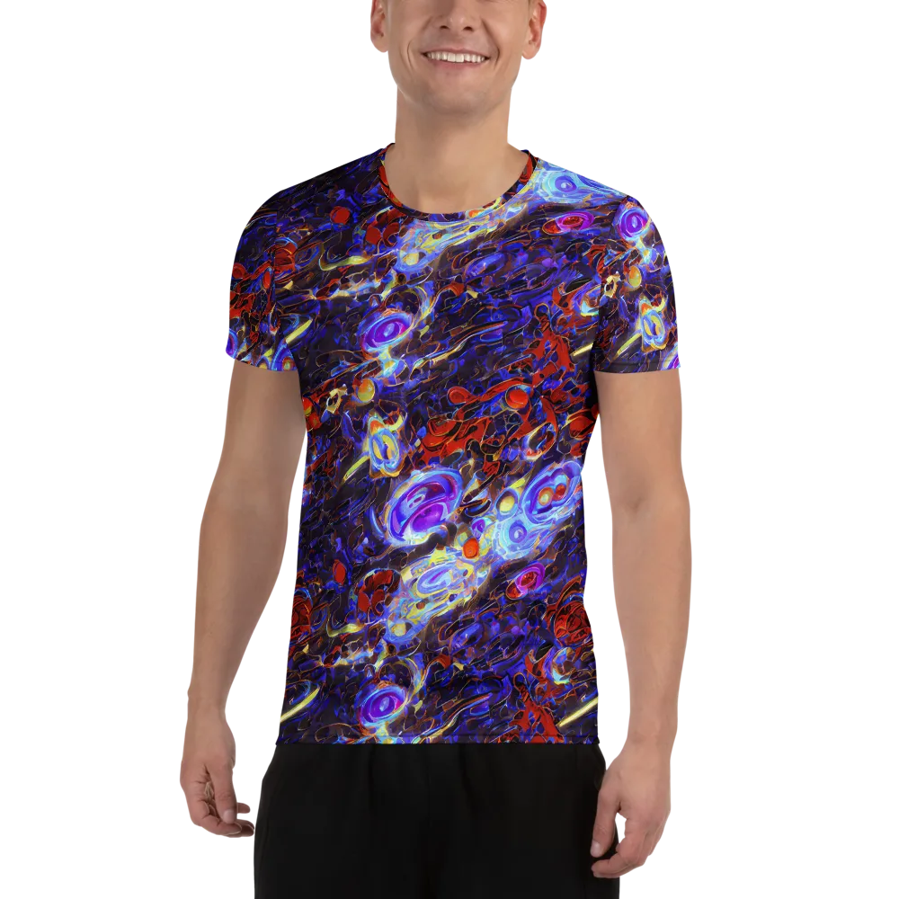 Stellar Molten on Men's Athletic T-Shirt — Front