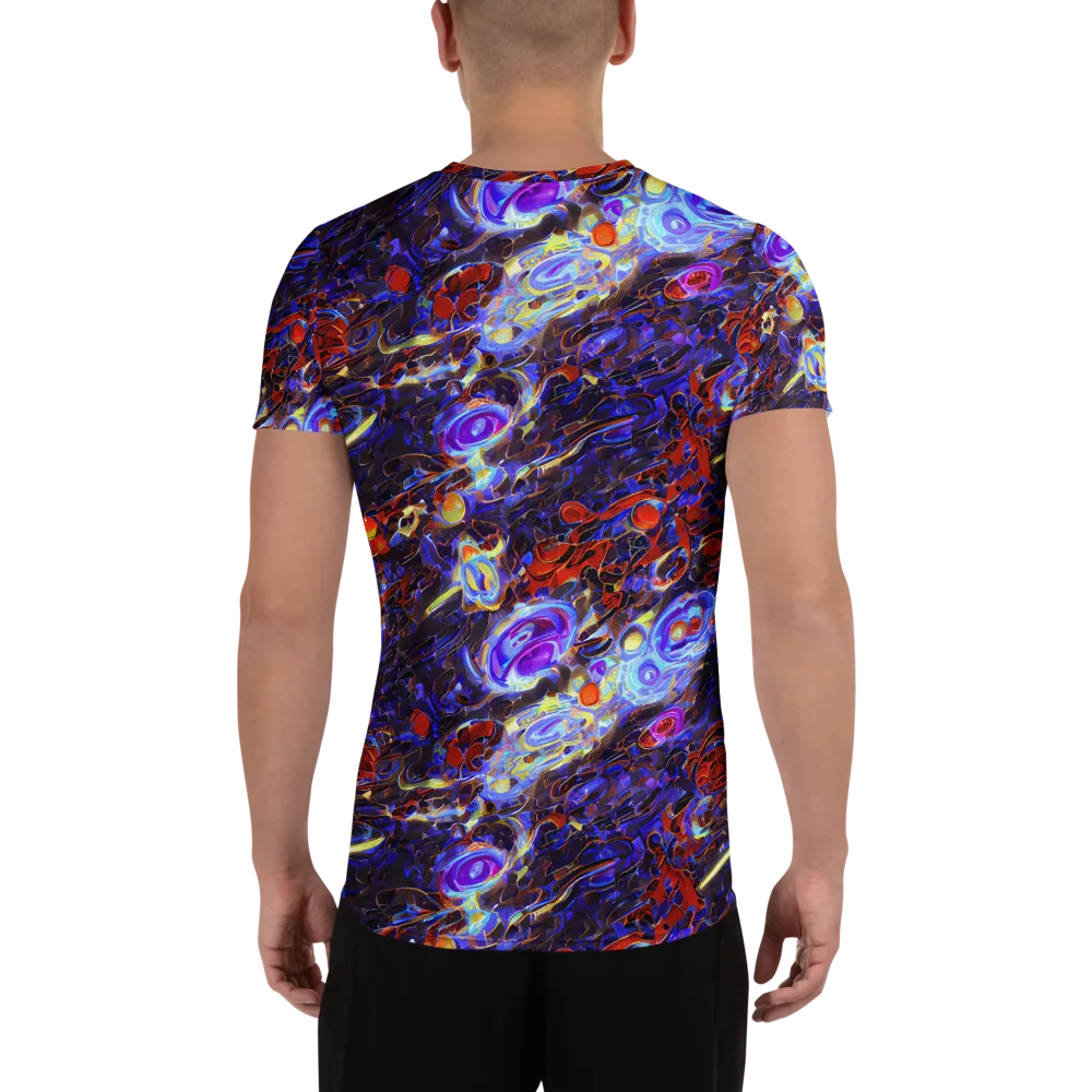 Stellar Molten on Men's Athletic T-Shirt — Back