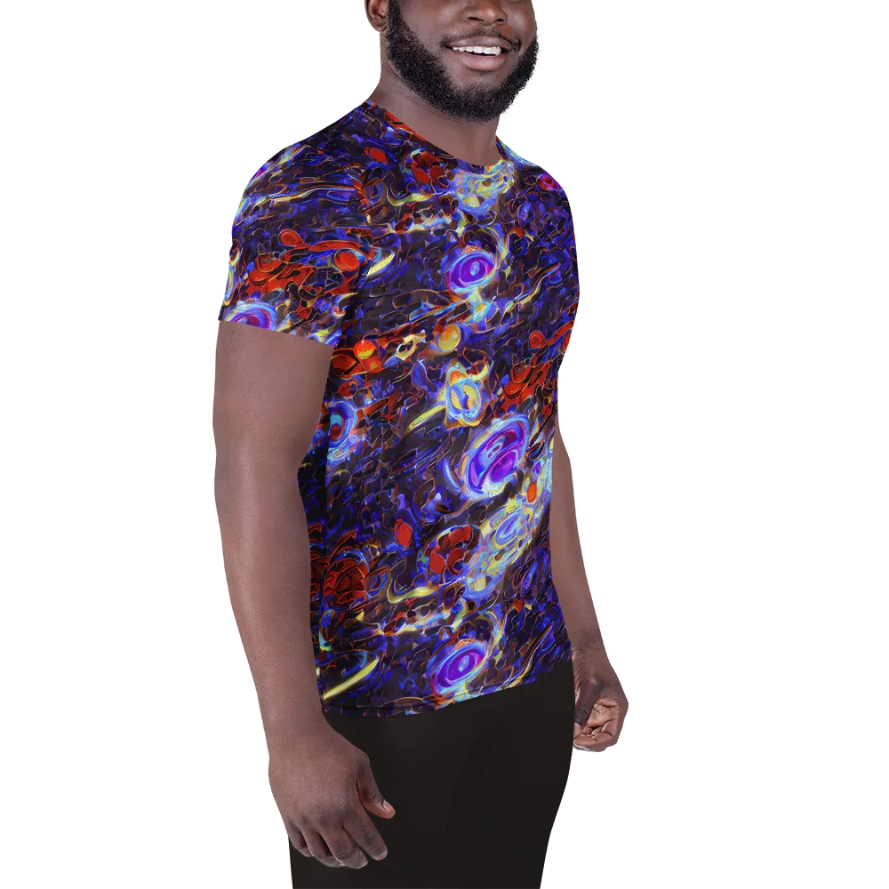 Stellar Molten on Men's Athletic T-Shirt — Right
