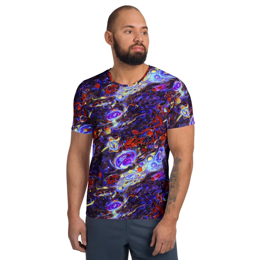 Stellar Molten on Men's Athletic T-Shirt — Front