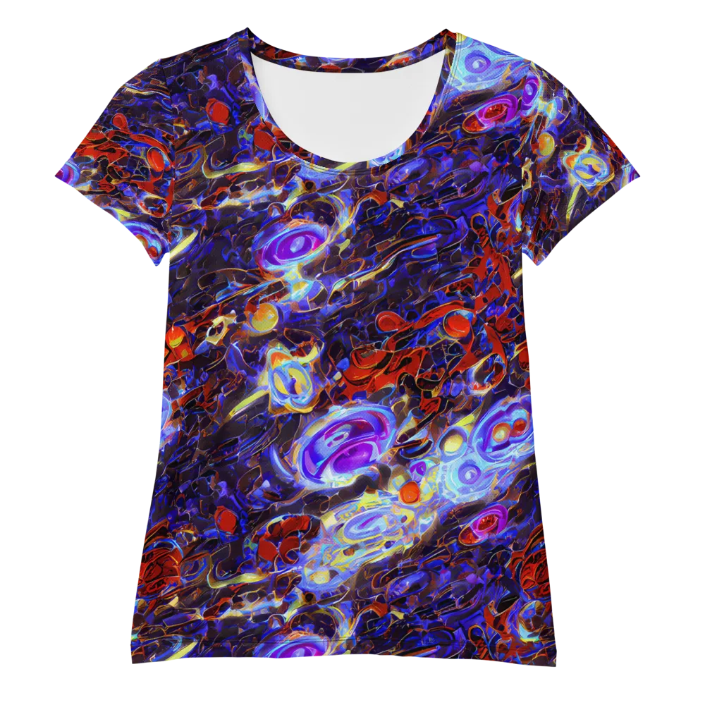 Stellar Molten on Women's Athletic T-Shirt — Front