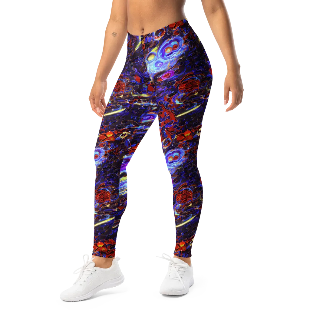 Stellar Molten on Leggings — Left Front