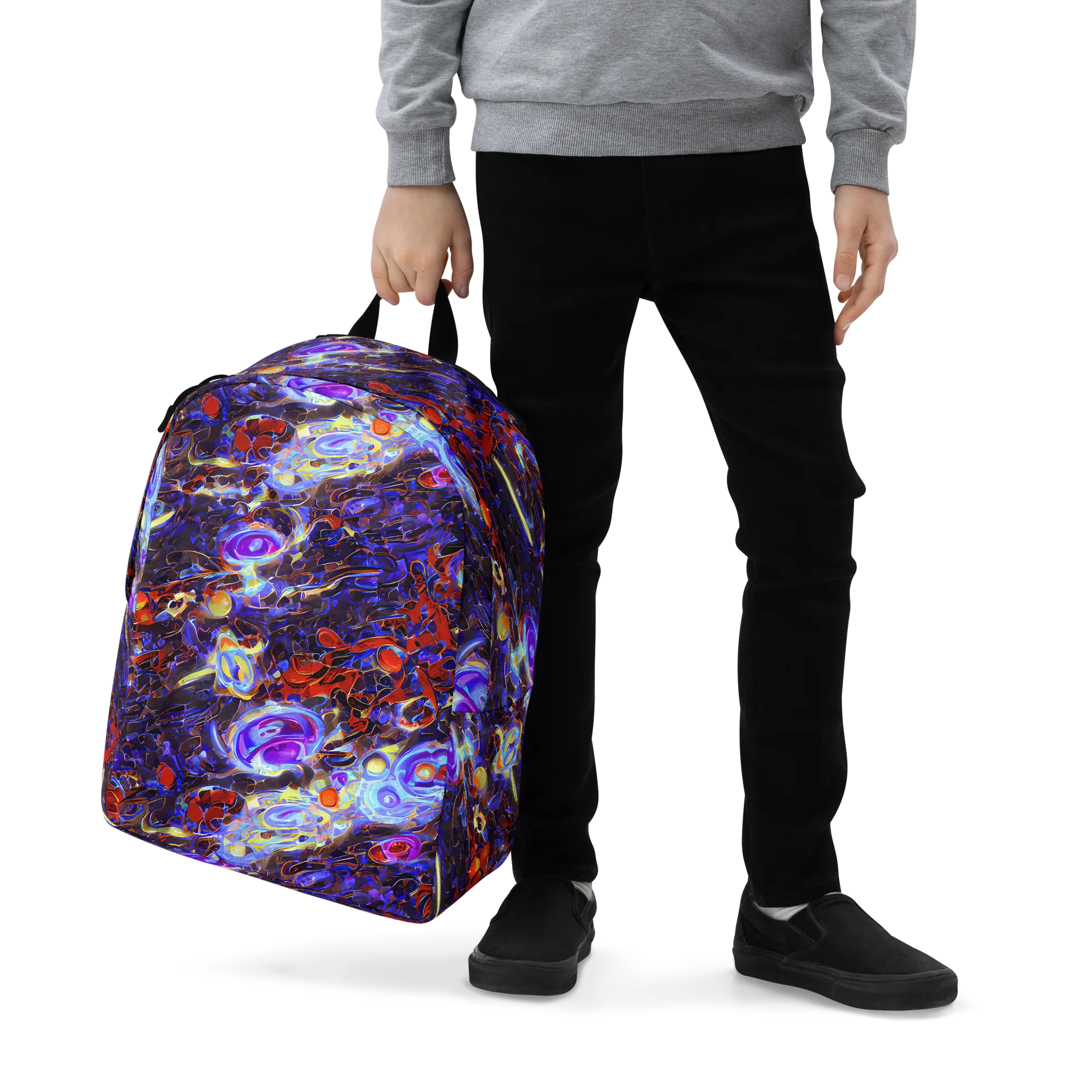 Stellar Molten on Minimalist Backpack — Zoomed-in