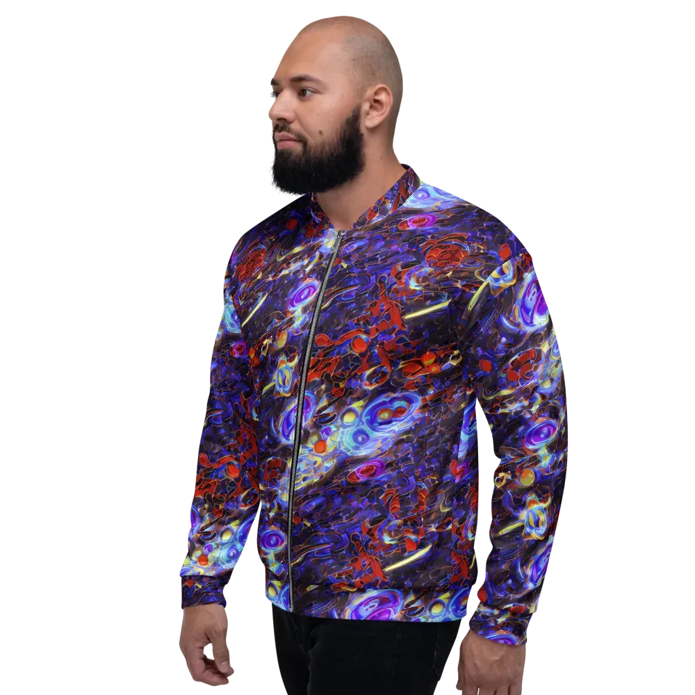 Stellar Molten on Bomber Jacket — Left
