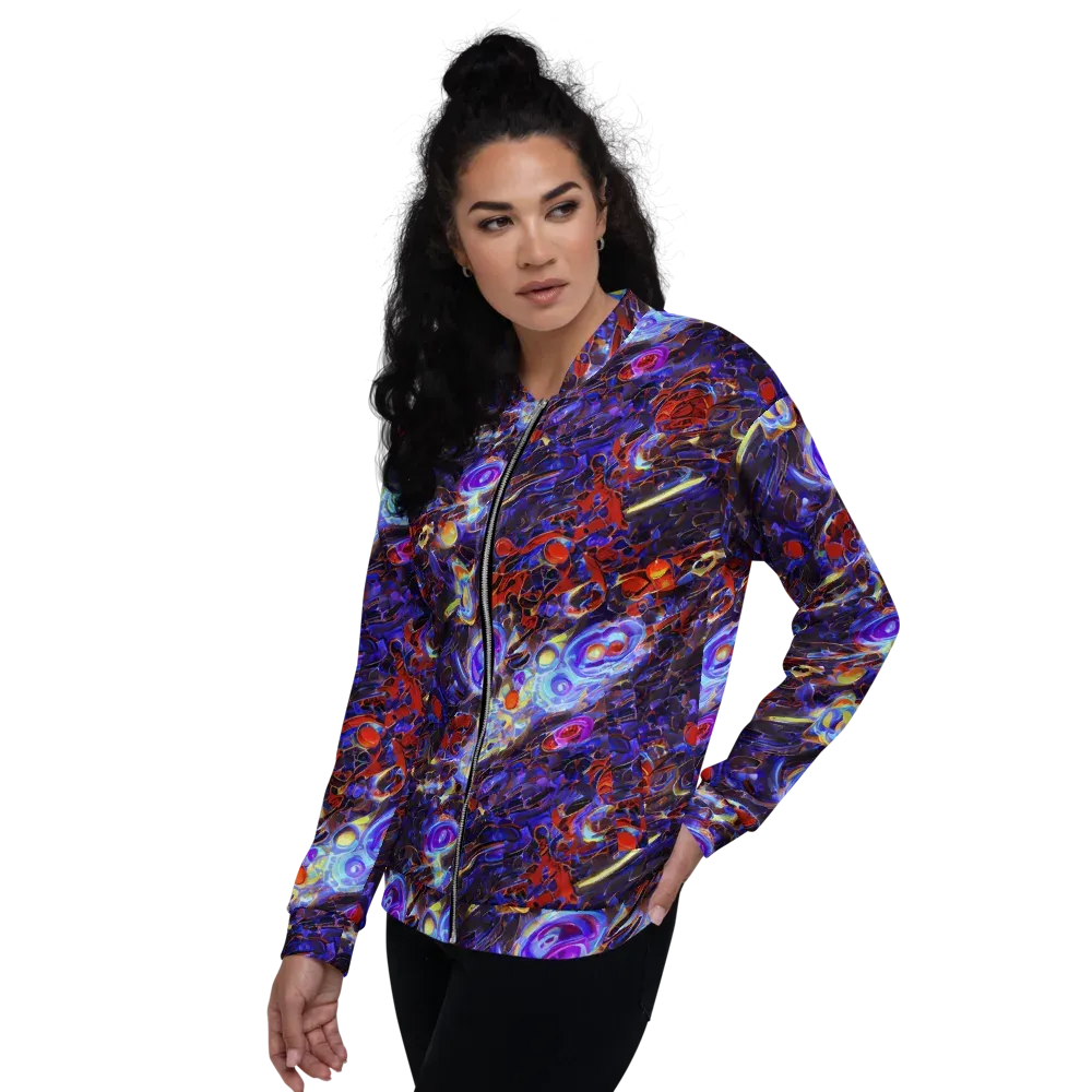 Stellar Molten on Bomber Jacket — Left