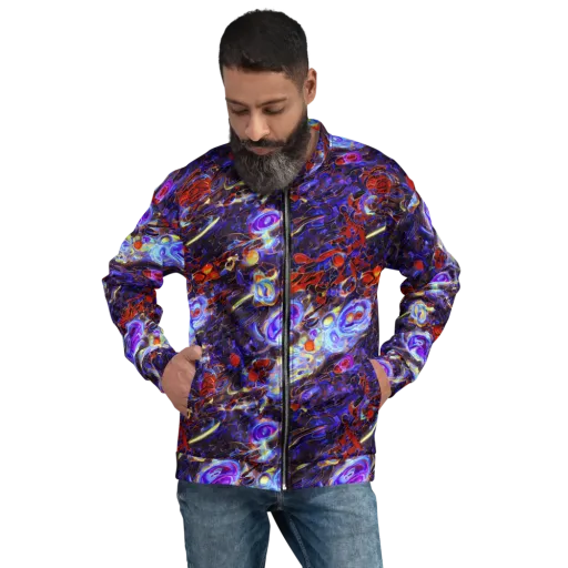 Stellar Molten on a Bomber Jacket