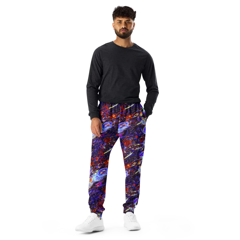 Stellar Molten on Men's Joggers — Front