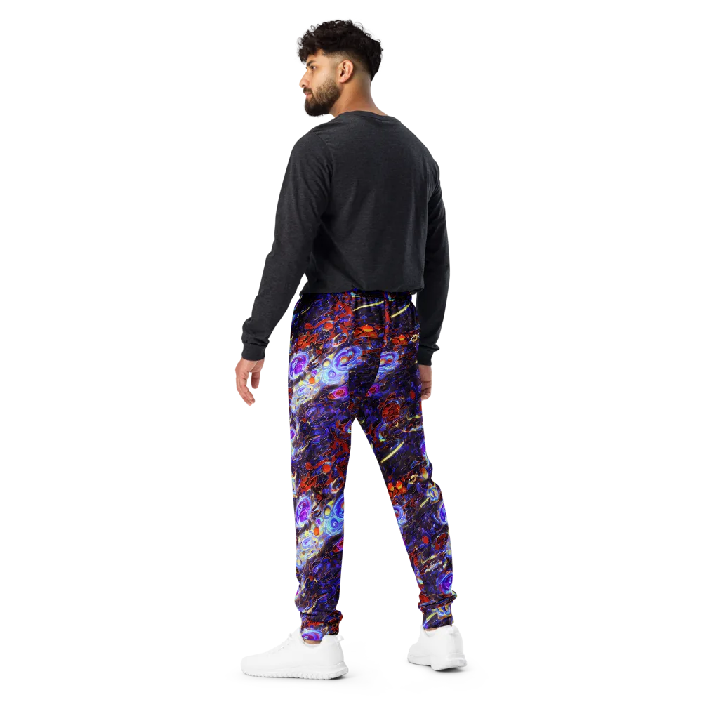 Stellar Molten on Men's Joggers — Back
