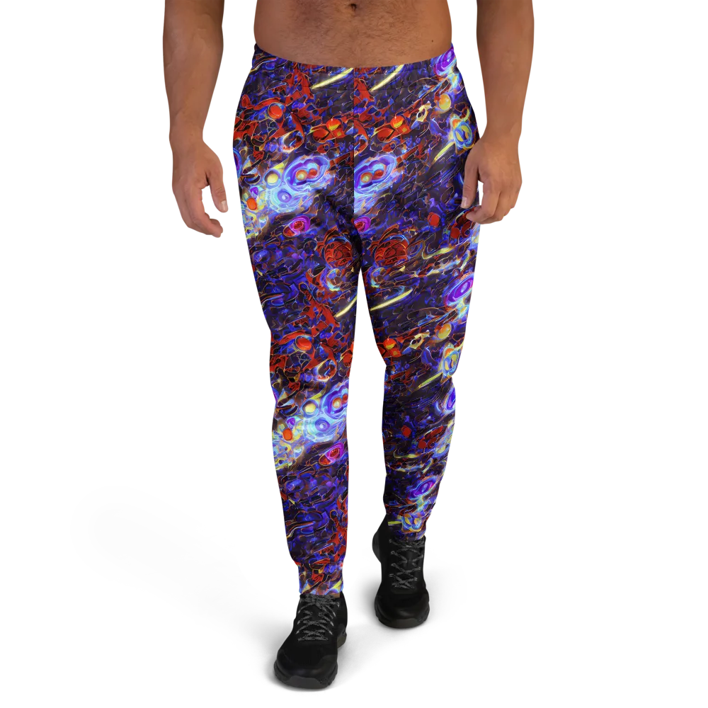 Stellar Molten on Men's Joggers — Front