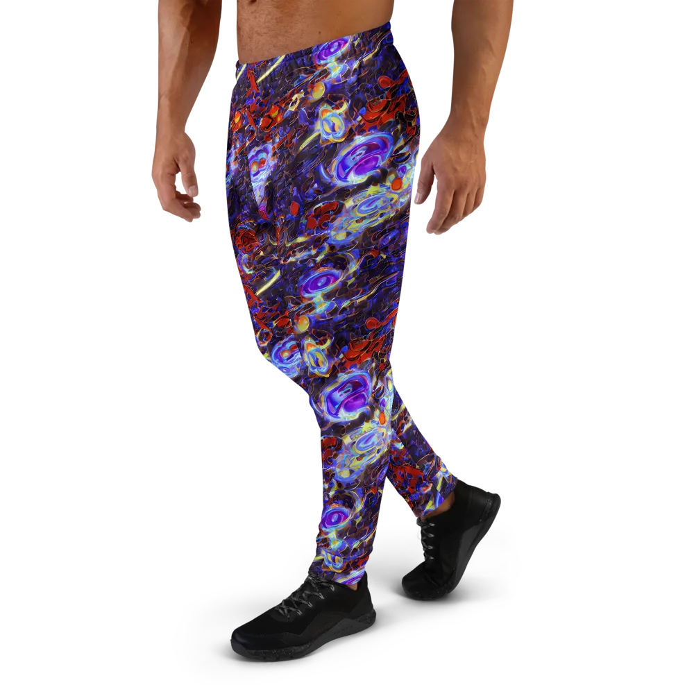 Stellar Molten on Men's Joggers — Left