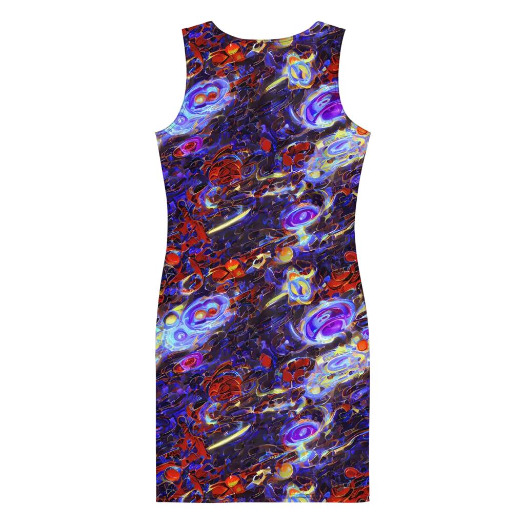 Stellar Molten on Bodycon Dress — Back