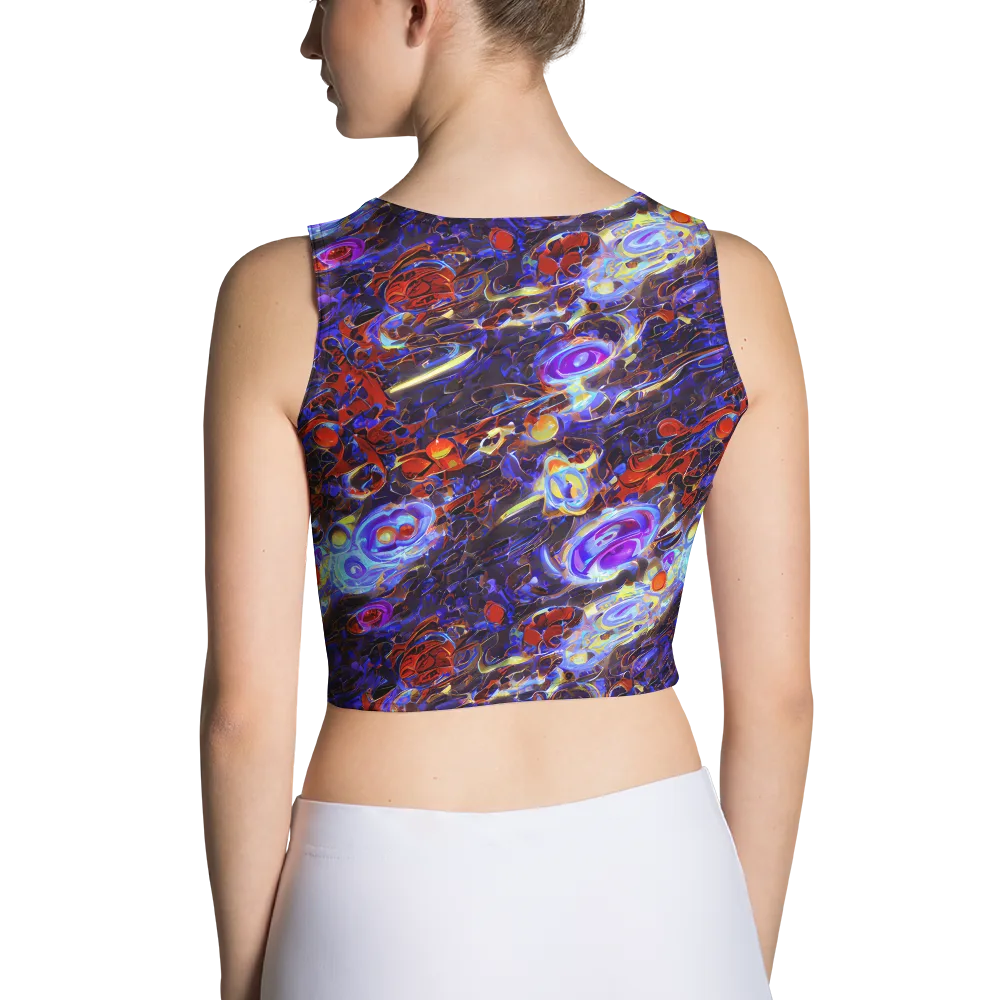 Stellar Molten on Crop Top — Back
