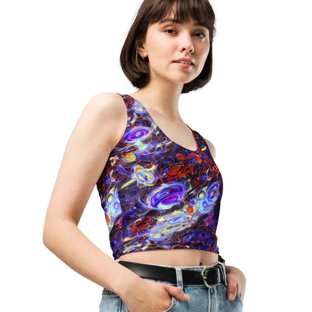 Stellar Molten on Crop Top — Right Front