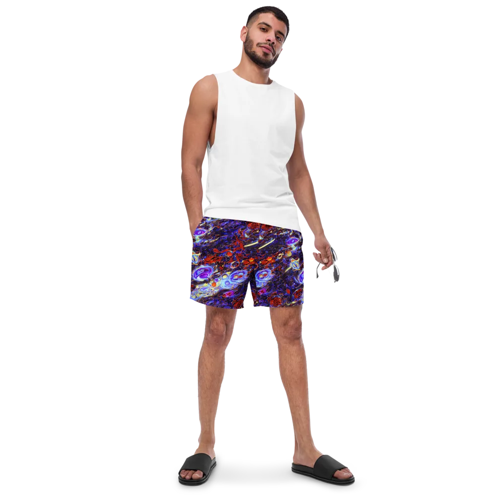 Stellar Molten on Swim Trunks — Front