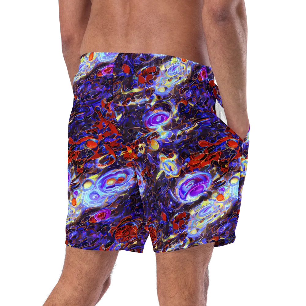 Stellar Molten on Swim Trunks — Right Back