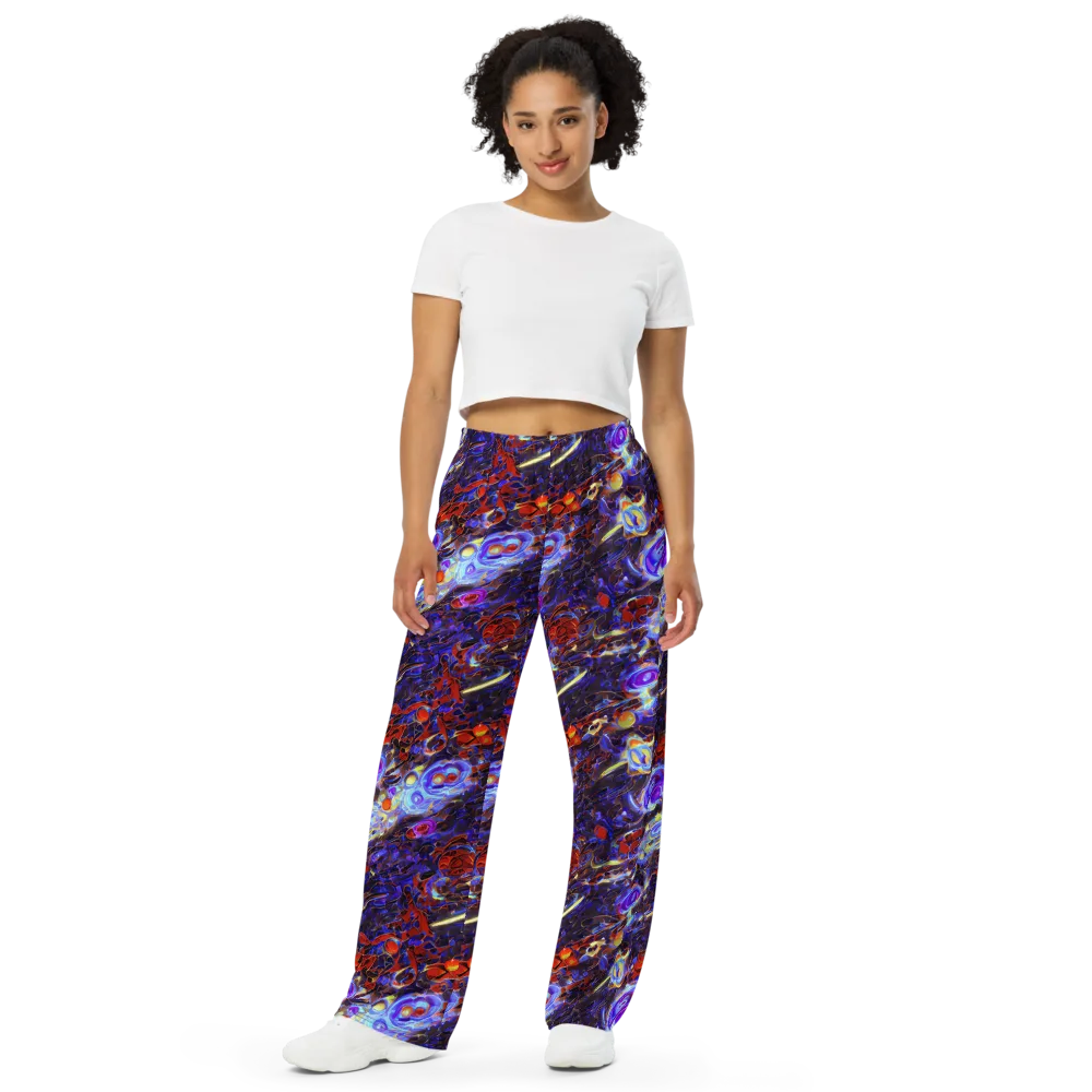 Stellar Molten on Wide-Leg Pants — Front