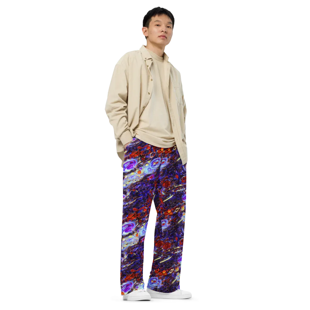 Stellar Molten on Wide-Leg Pants — Right Front