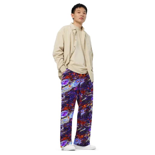Stellar Molten on a Wide-Leg Pants