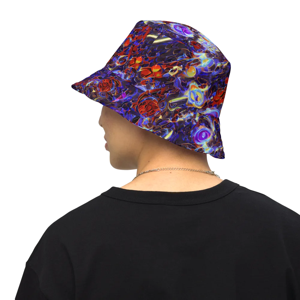 Stellar Molten on Reversible Bucket Hat — Back Inside