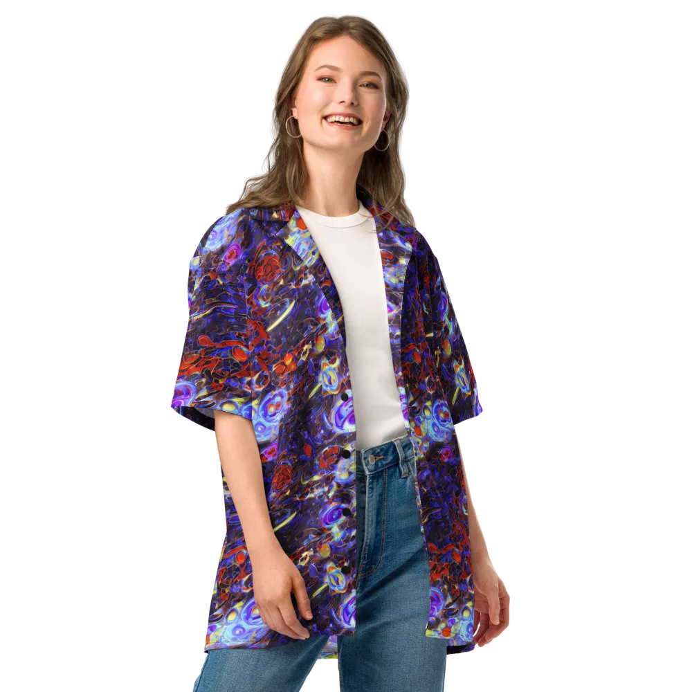 Stellar Molten on Button Shirt — Front