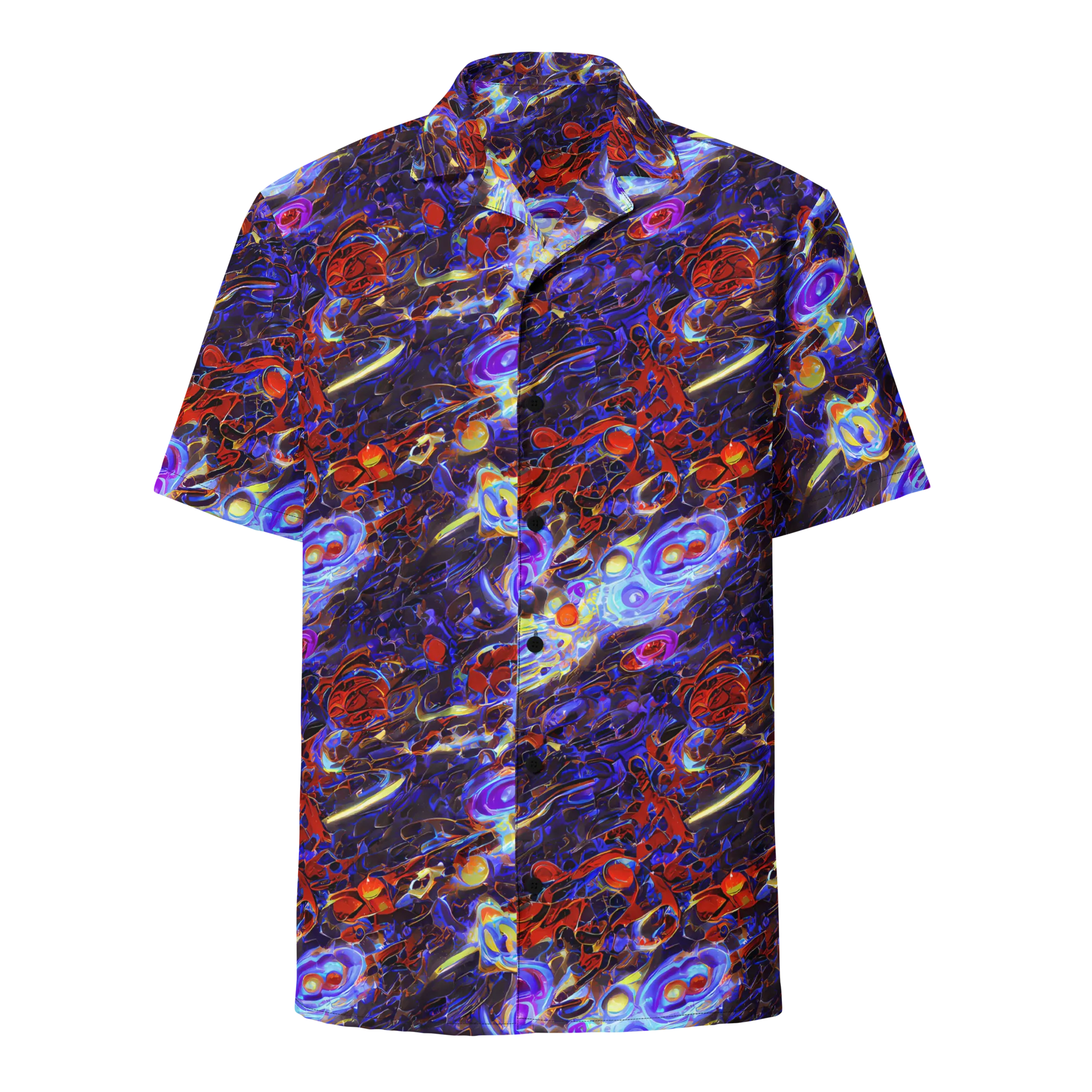 Stellar Molten on Button Shirt — Front