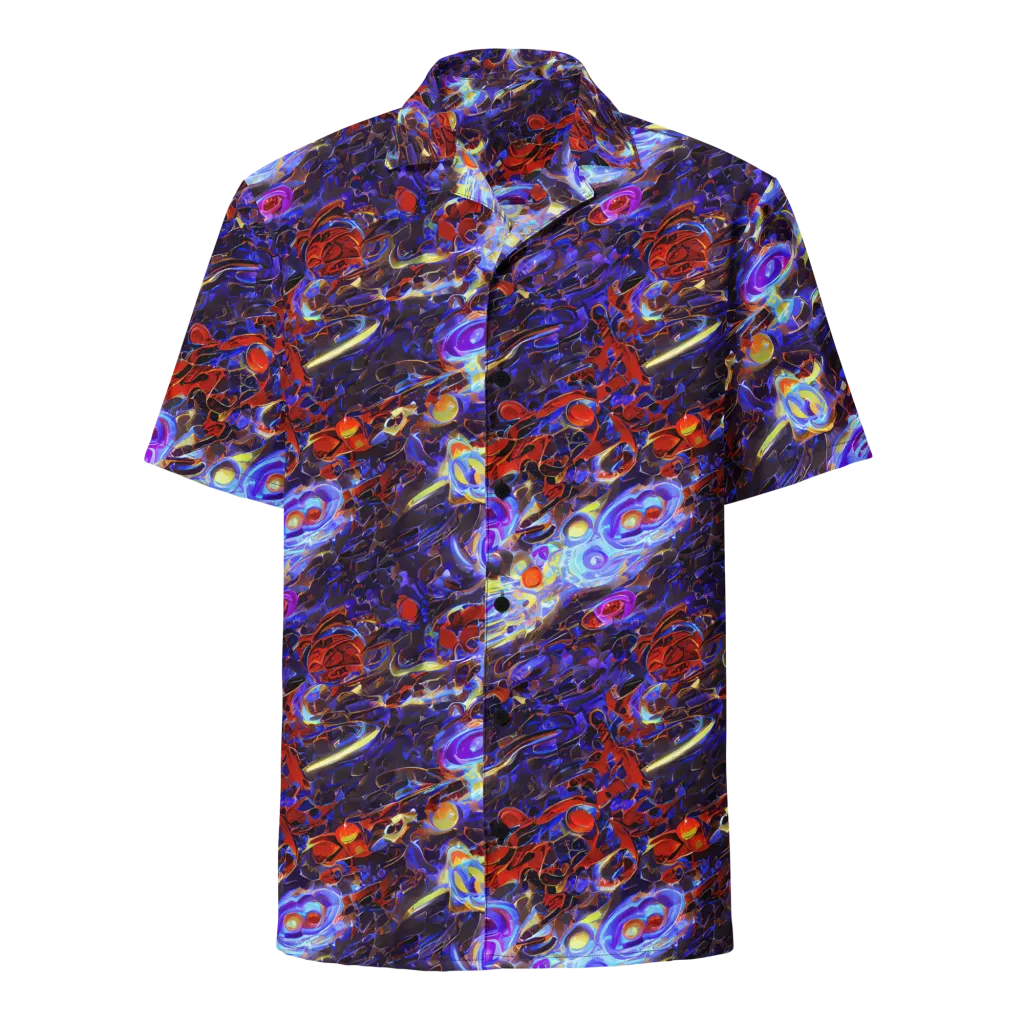 Stellar Molten on Button Shirt — Front